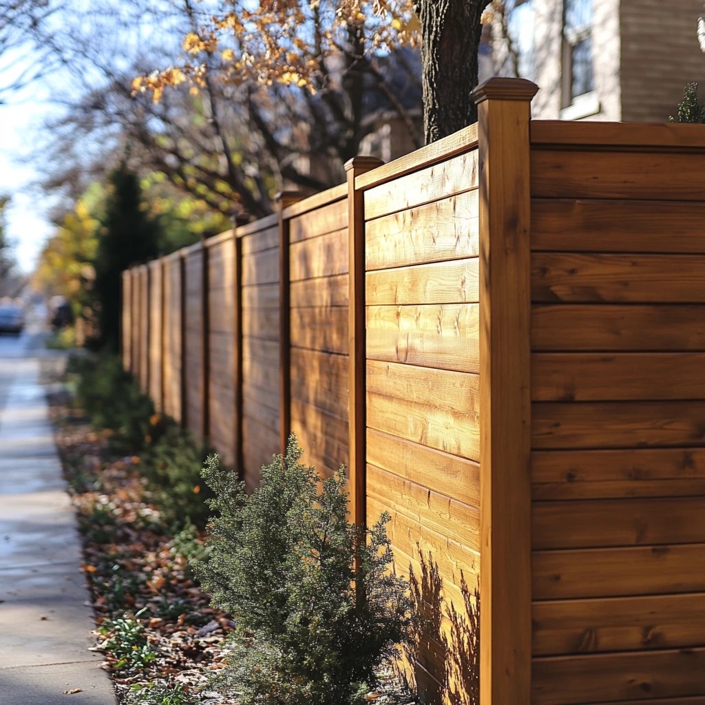 Wood Privacy Fence